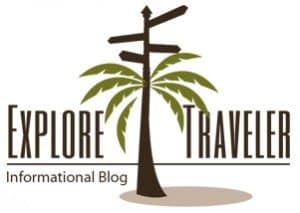 Исследуйте логотип путешественника