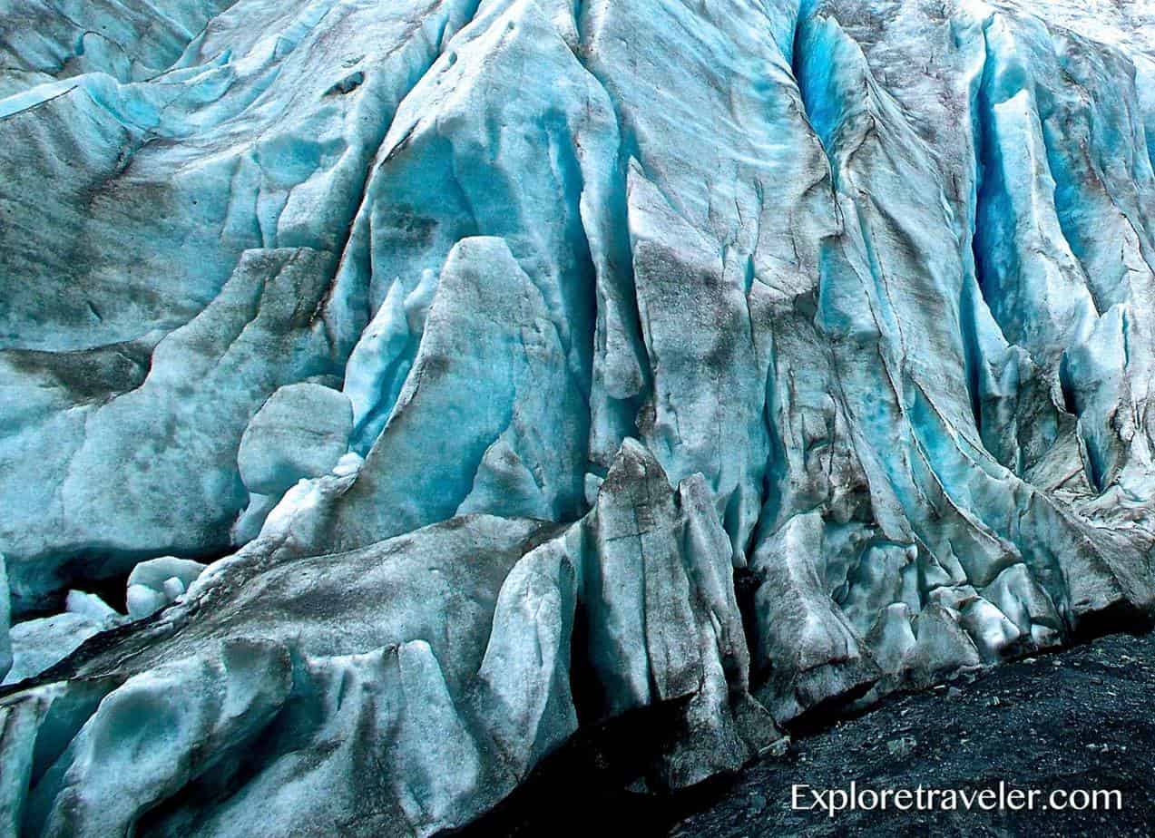 アラスカマリンハイウェイ-キーナイフィヨルド国立公園の氷河を出るためのハイキング