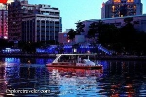 Qiqiao Festival on the Love River Kaohsiung Taiwan Remembering the romantic legend of two lovers