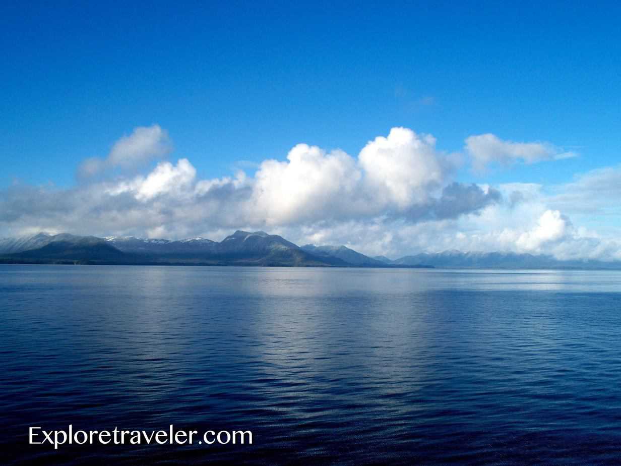 Evening in Wrangell Alaska - Alaska Marine Highway