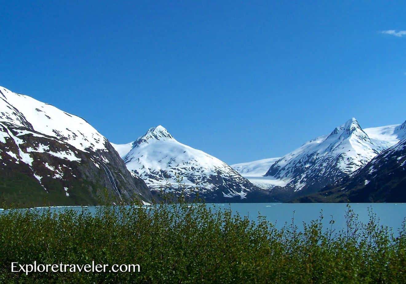 Alaska Marine Highway - Whittier Alaska Tor zum Prince William Sound mit seinen Gletschern und Wildtieren