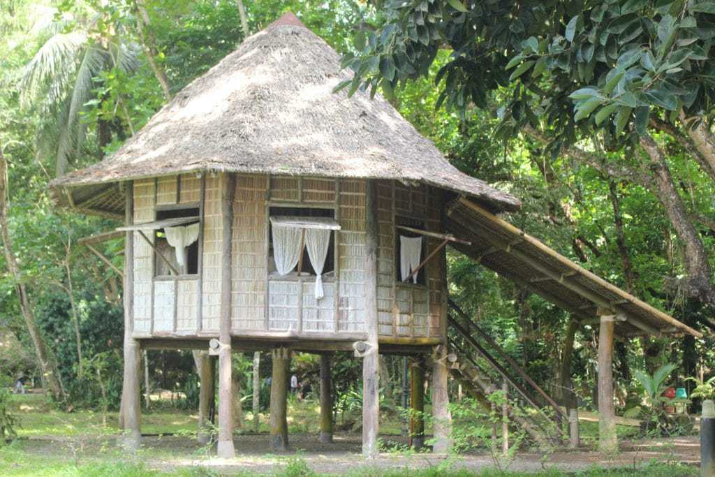 Nipa-Hütte