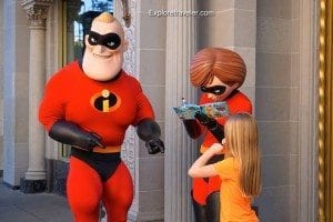 Costumed Characters of Disneyland