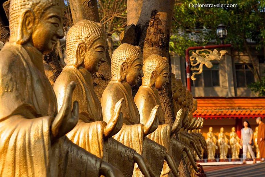 Fo Guang Shan Monastery at Xingtian Village in Taiwan