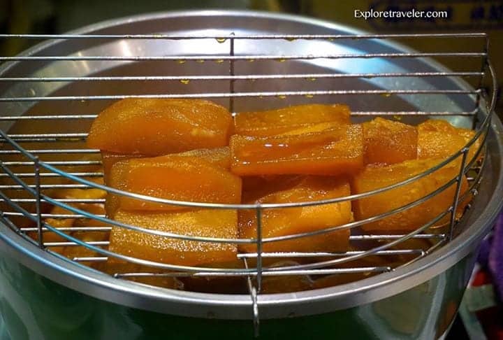Glasierte Süßkartoffeln