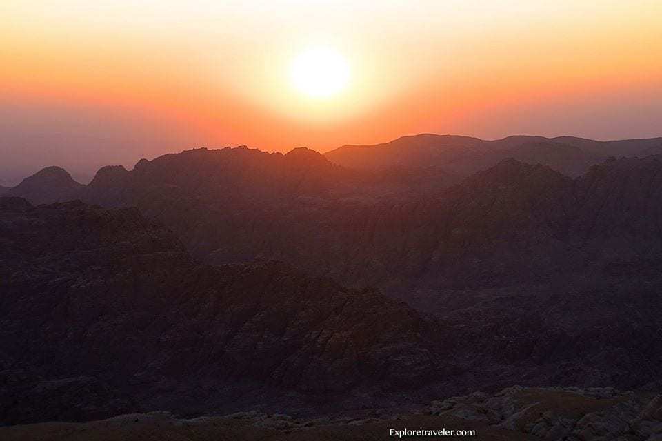 Mountains over Petra