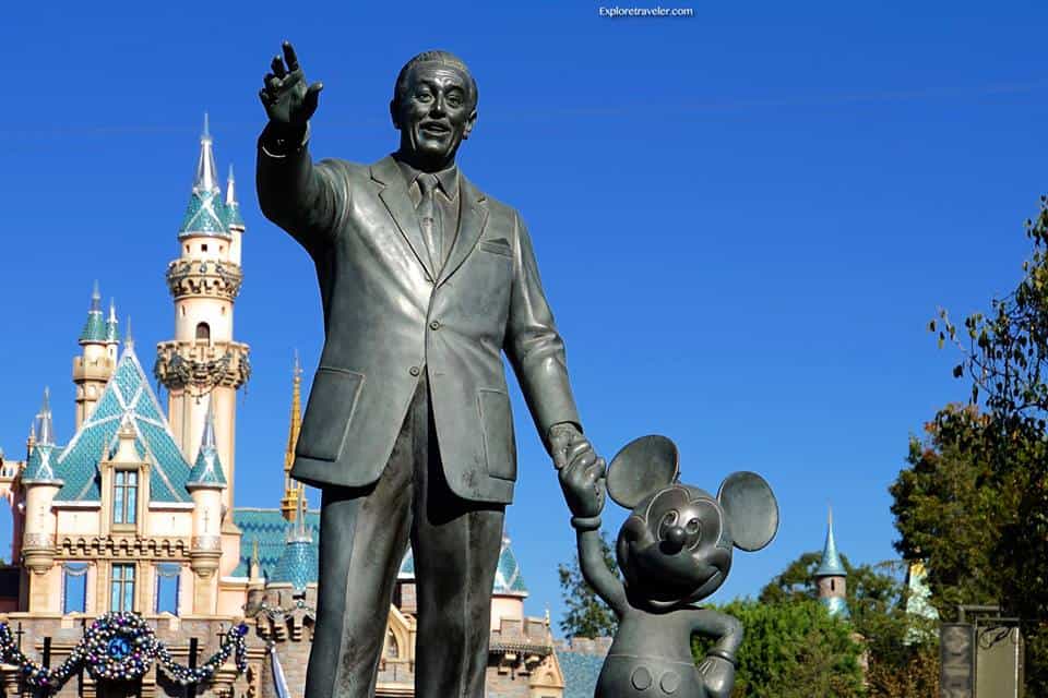 Walt Disney at Mickey
