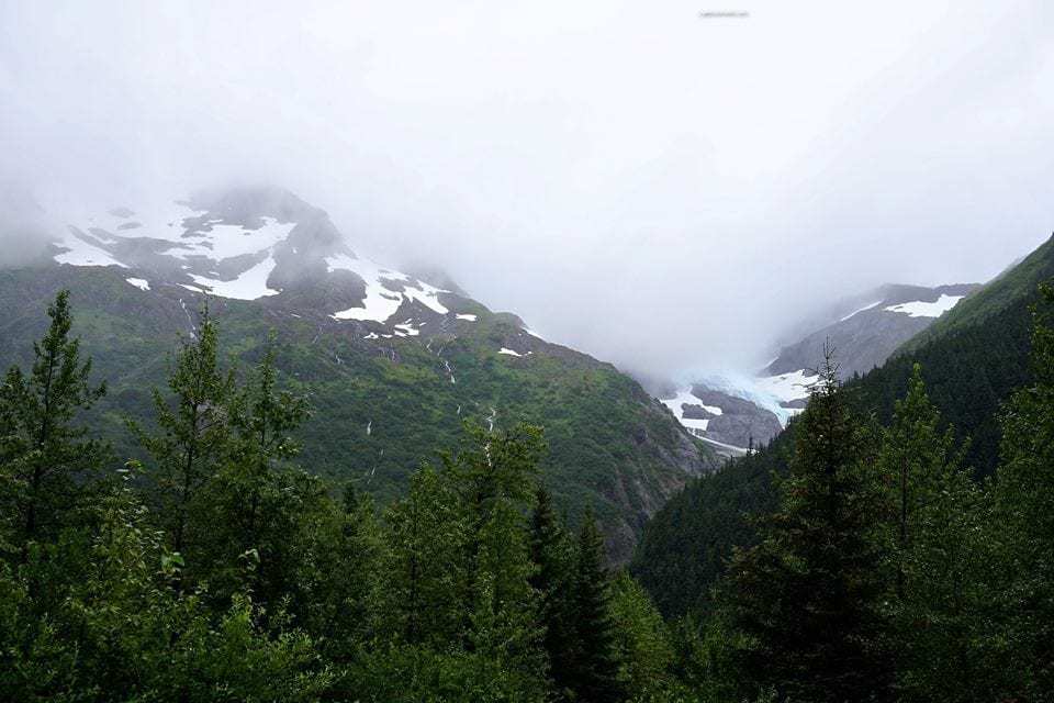 Portage Glacier Valley - Alaska Marine Highway