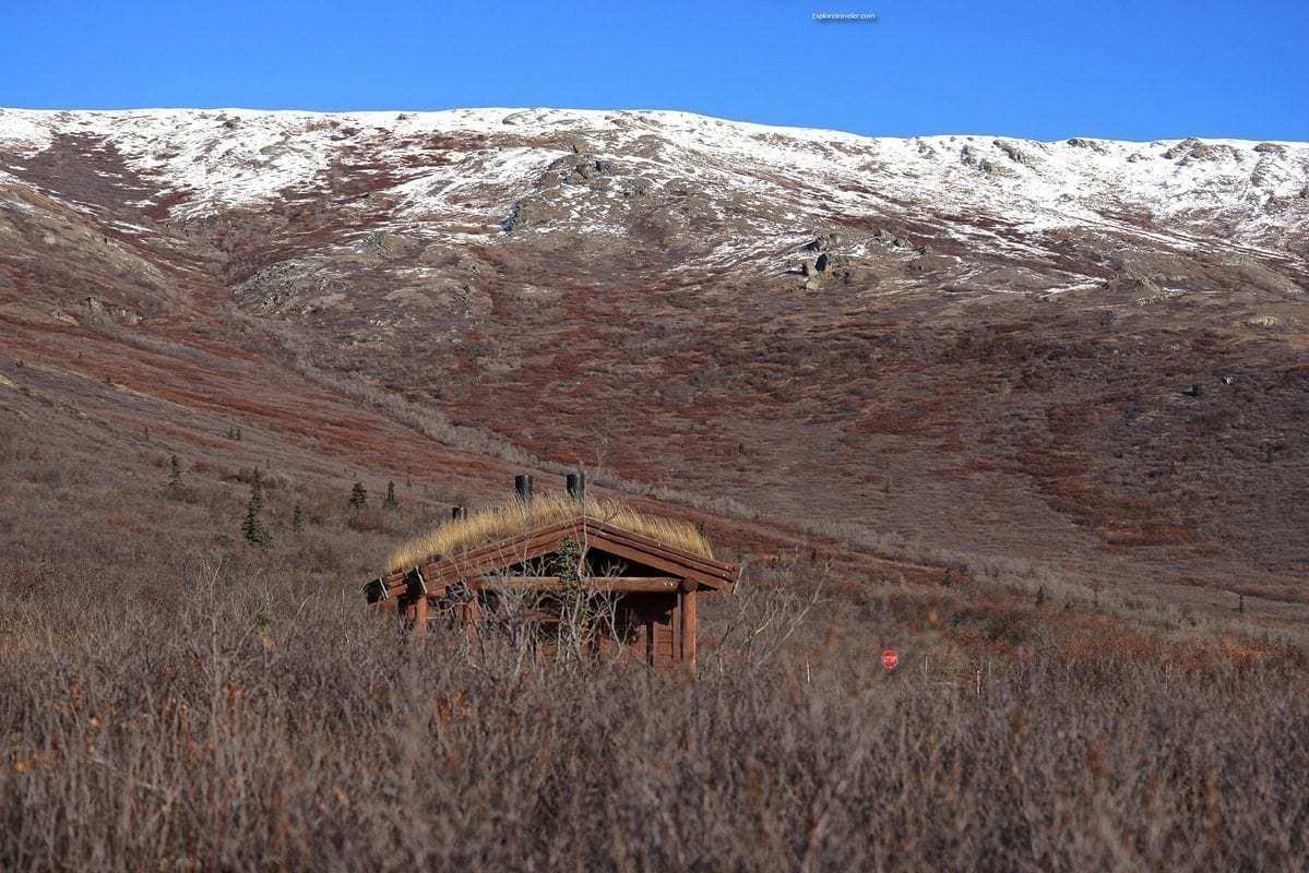 Photo of the day ~ Outhouses in the high alpine tundra of Alaska!