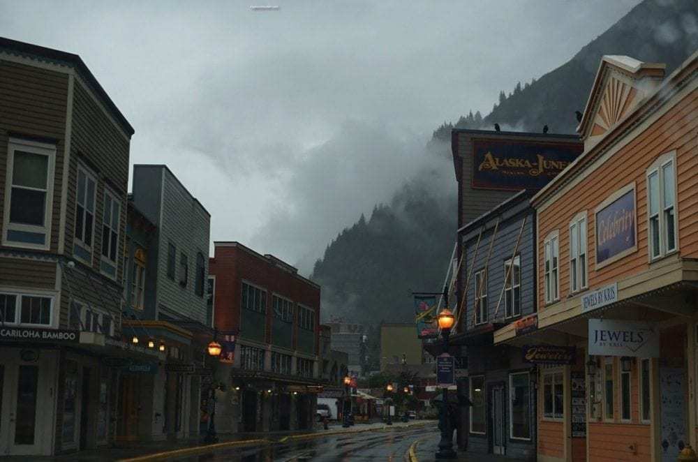 Alaska Marine Highway ~ Juneau echoing the old Gold Rush days in Alaska