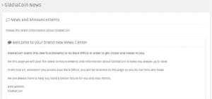 Mastering Daily Returns With GladiaCoin - A screenshot of a social media post - Document