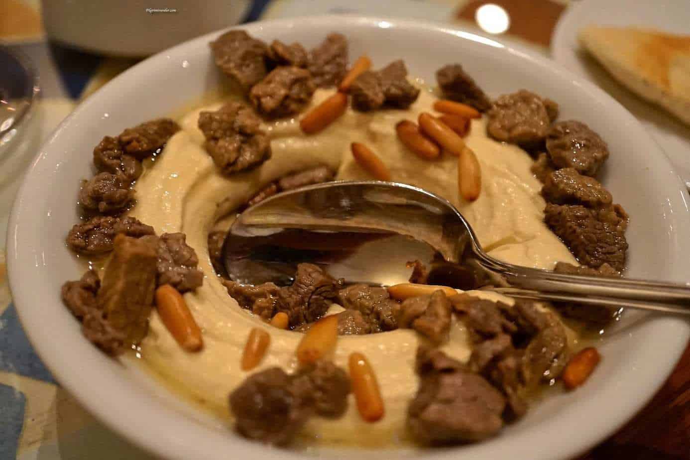 世界を旅するレシピ〜アジアのフムス-お皿-ベジタリアン料理