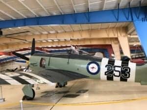 A plane sitting on top of a building - Aviation
