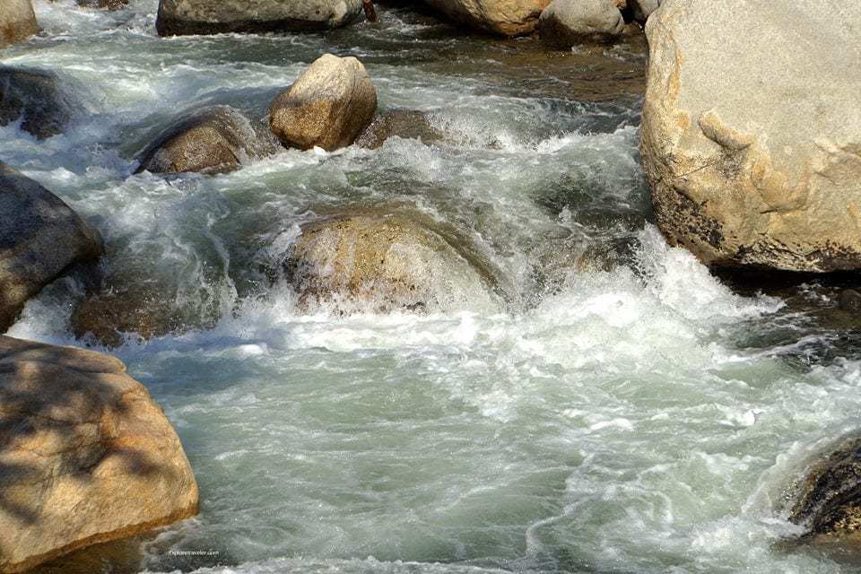 The Call Of The Washington Mountains - A large waterfall and a pool of water - Whitewater