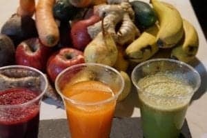 ExploreTraveler at SteemFest Lisbon Portugal 2017 #4 - A glass of orange juice next to a cup of coffee - Food