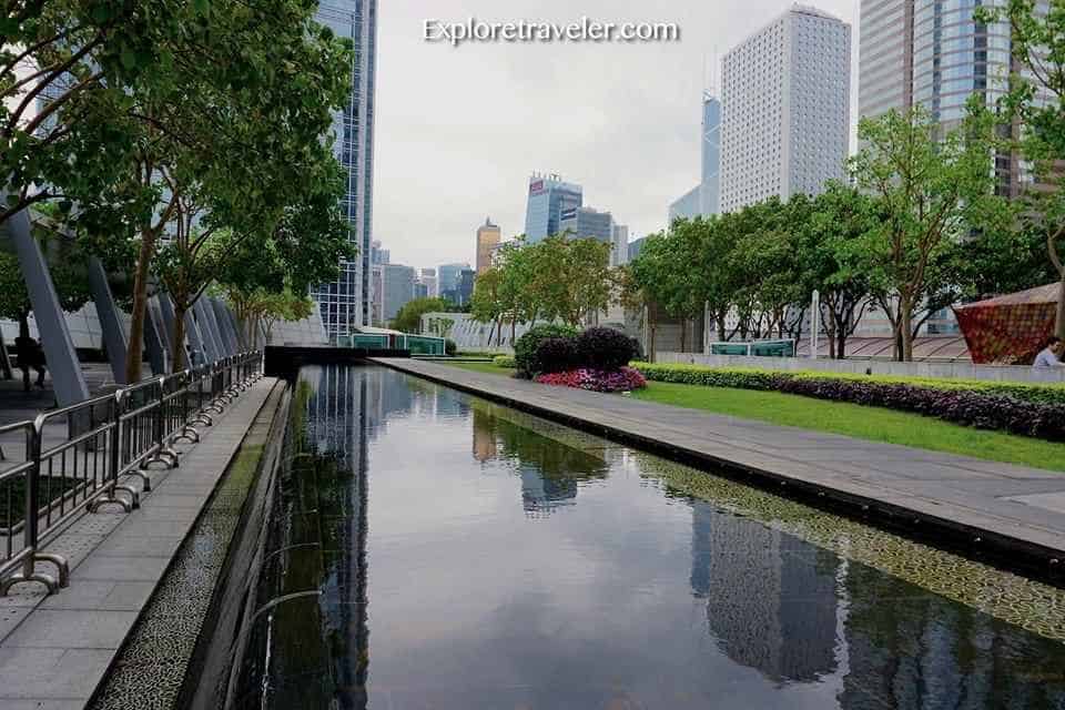 IFC Rooftop Garden Hong Kong