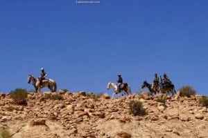 Group of peoples riding Horses