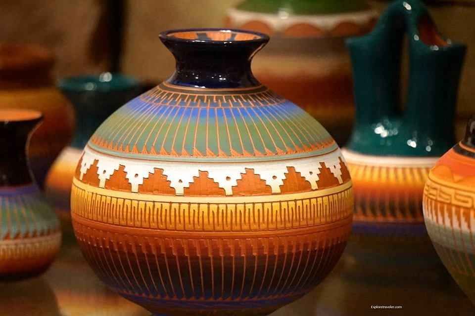 Rich Heritage Ng Native American Pottery Sa New Mexico