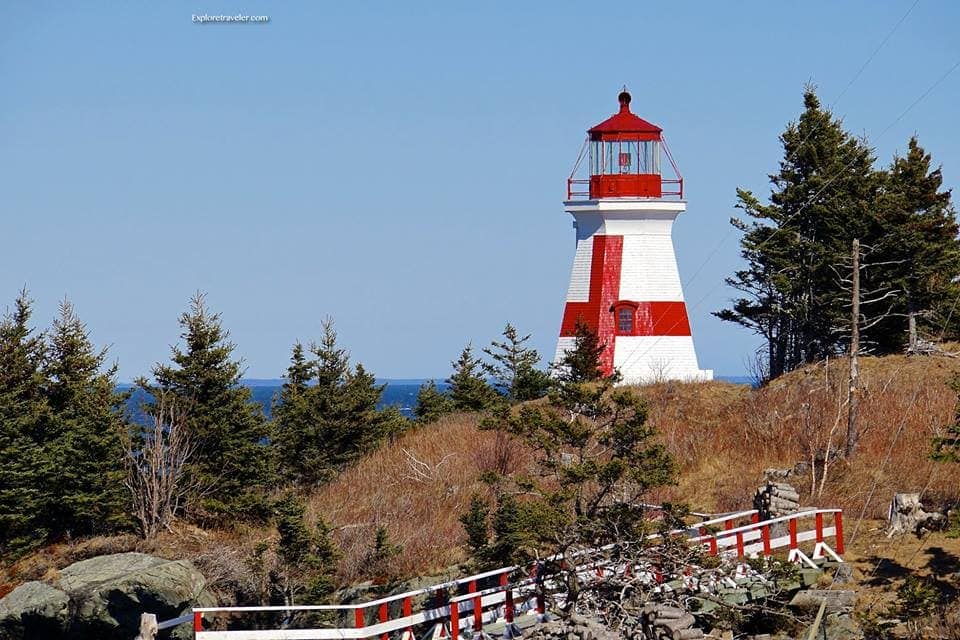 灯台ニューブランズウィック カナダ旅行