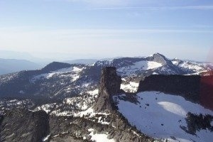 snow covered peak