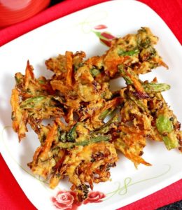 Indian Pakora bhaji