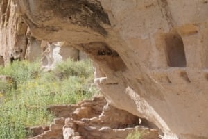 pueblo cliffside dwellings