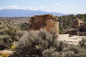 Tower Point Hovenweep National Monument in Canyons of the Ancients