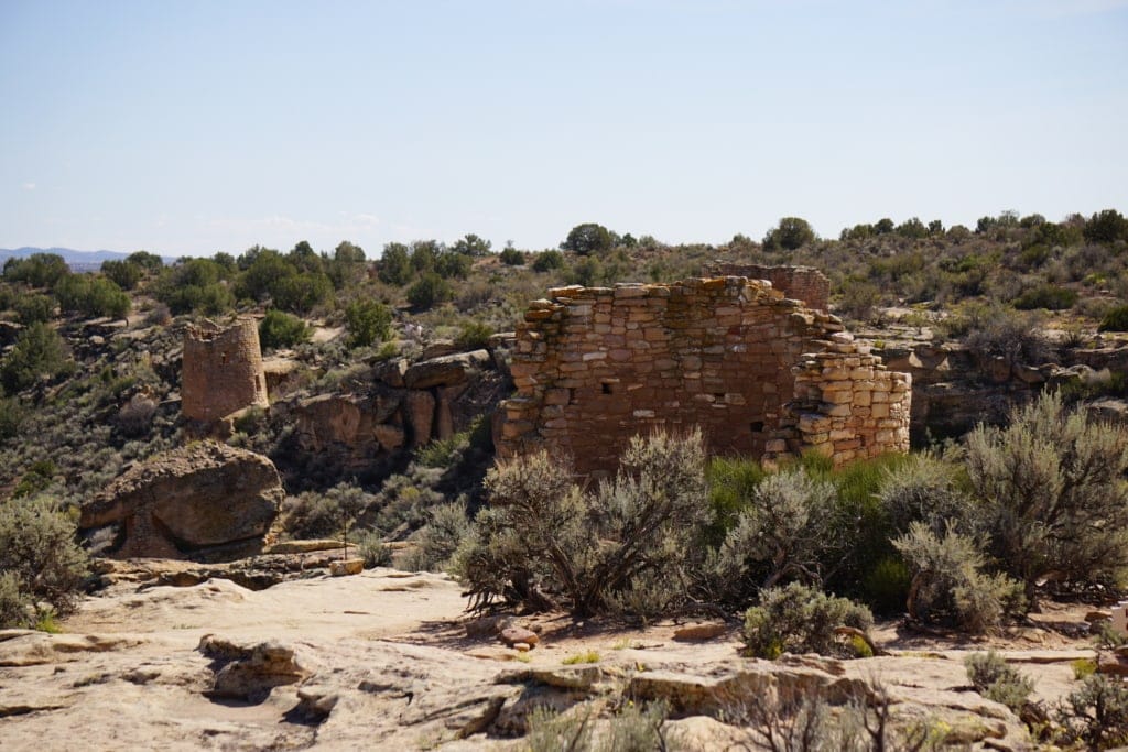 Tower Point Hovenweep National Monument in Canyons of the Ancients