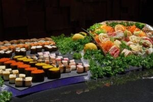 Buffet Selection at Essence Restaurant
