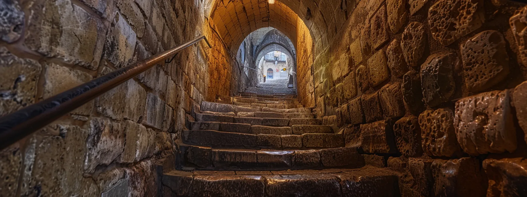 navigating the labyrinthine pathways of jerusalem's old city, surrounded by centuries of history and religious landmarks.