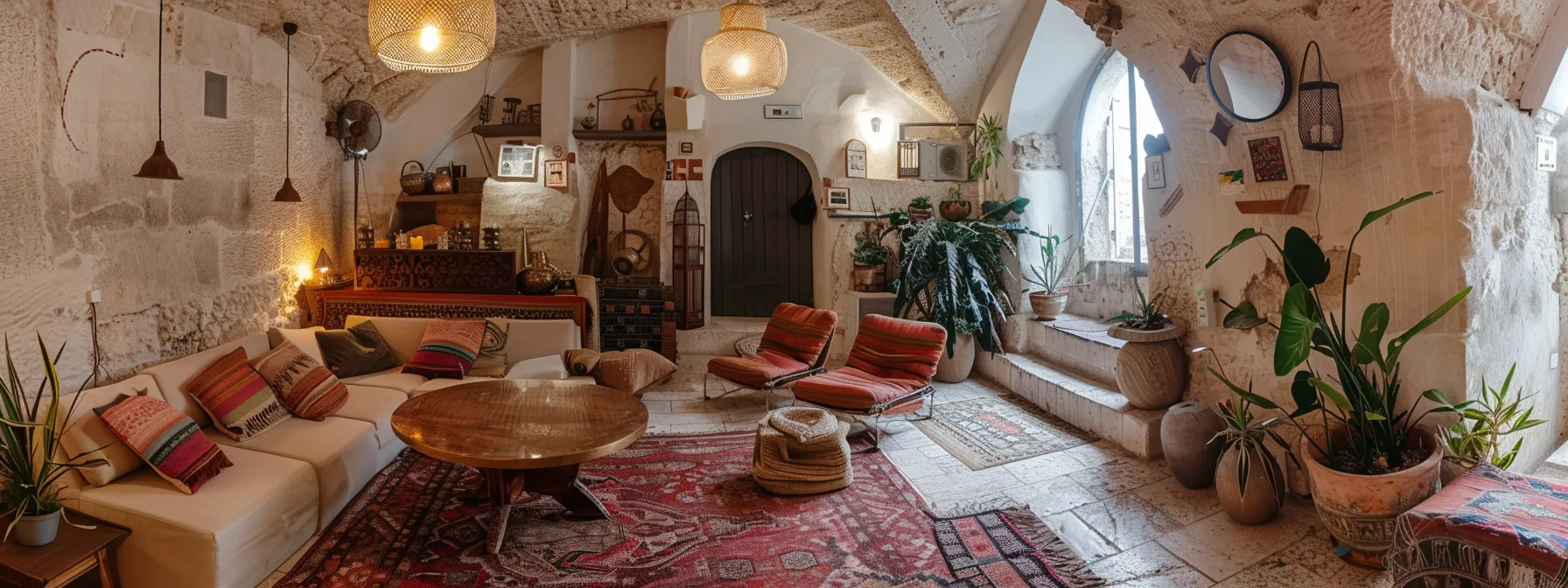 a unique airbnb rental in the heart of the old city of jerusalem, offering a historic and immersive experience.