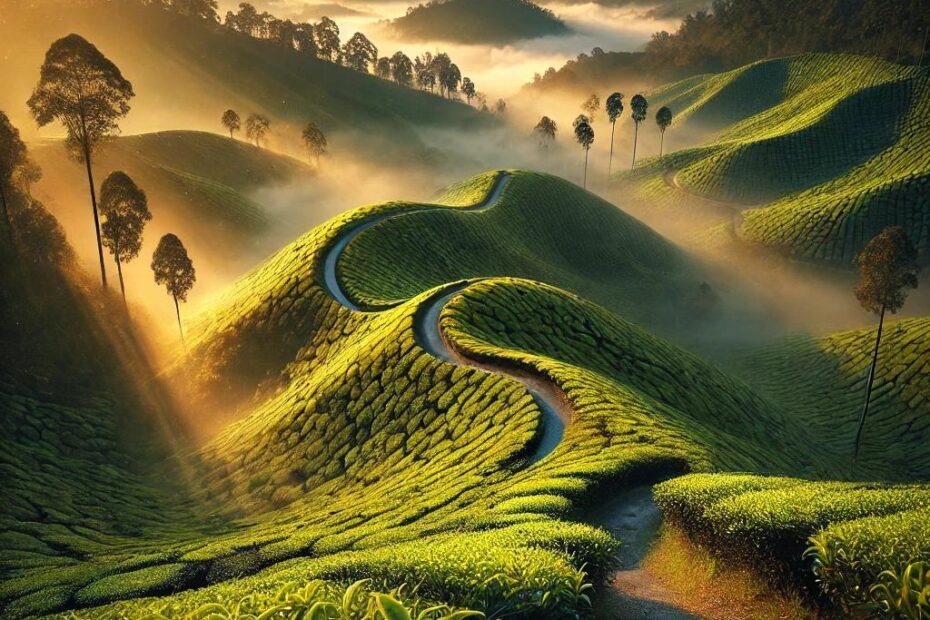 Top Photography Spots in Cameron Highlands Malaysia Tea Fields