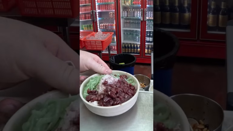 Cendol from an original ExploreTraveler Penang video