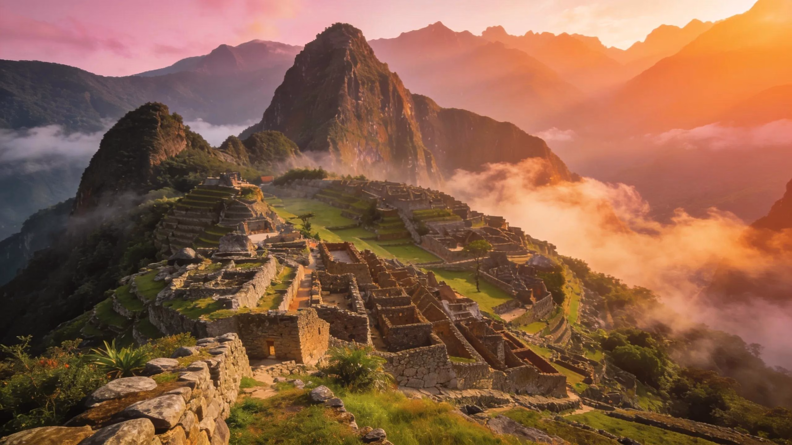 ExploreTraveler Review July 2026: The Ultimate Hub for Digital Nomads, Scuba Divers, and Historical Explorers 3 Machu Picchu at sunrise with mountains and lush greenery surrounding the site