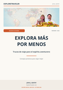 Explora más por menos: trucos de viaje para el espíritu aventurero: Guía Inteligente de Viajes Económicos, Trucos de Ahorro y Aventuras Globales | Por ExploreTraveler