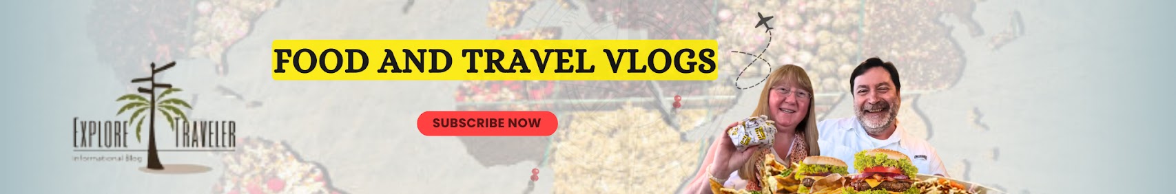 ExploreTraveler: Food and Travel Vlogs, with John and Karen Gentry